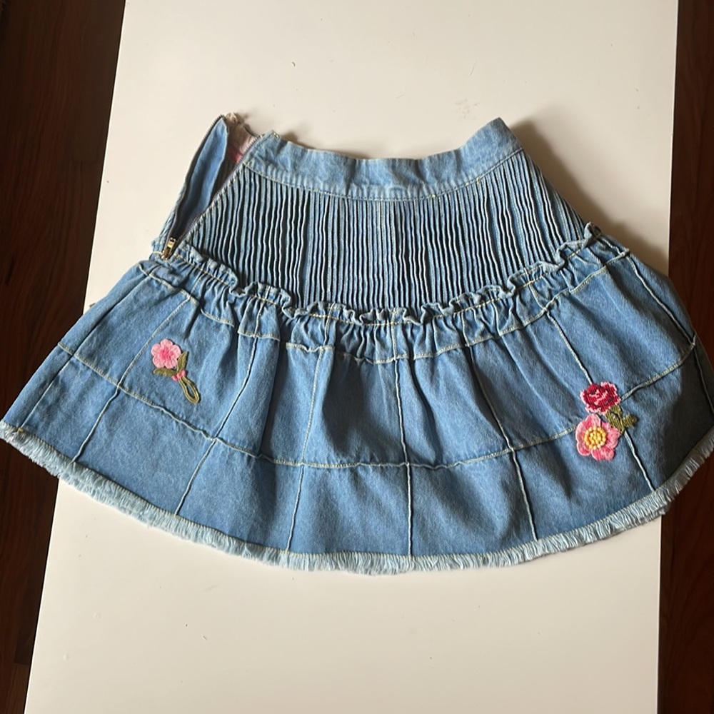 Love Shack Fancy denim skirt - Picture 4 of 4